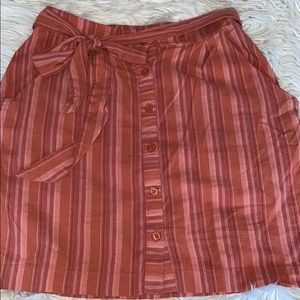 Mini skirt with pockets